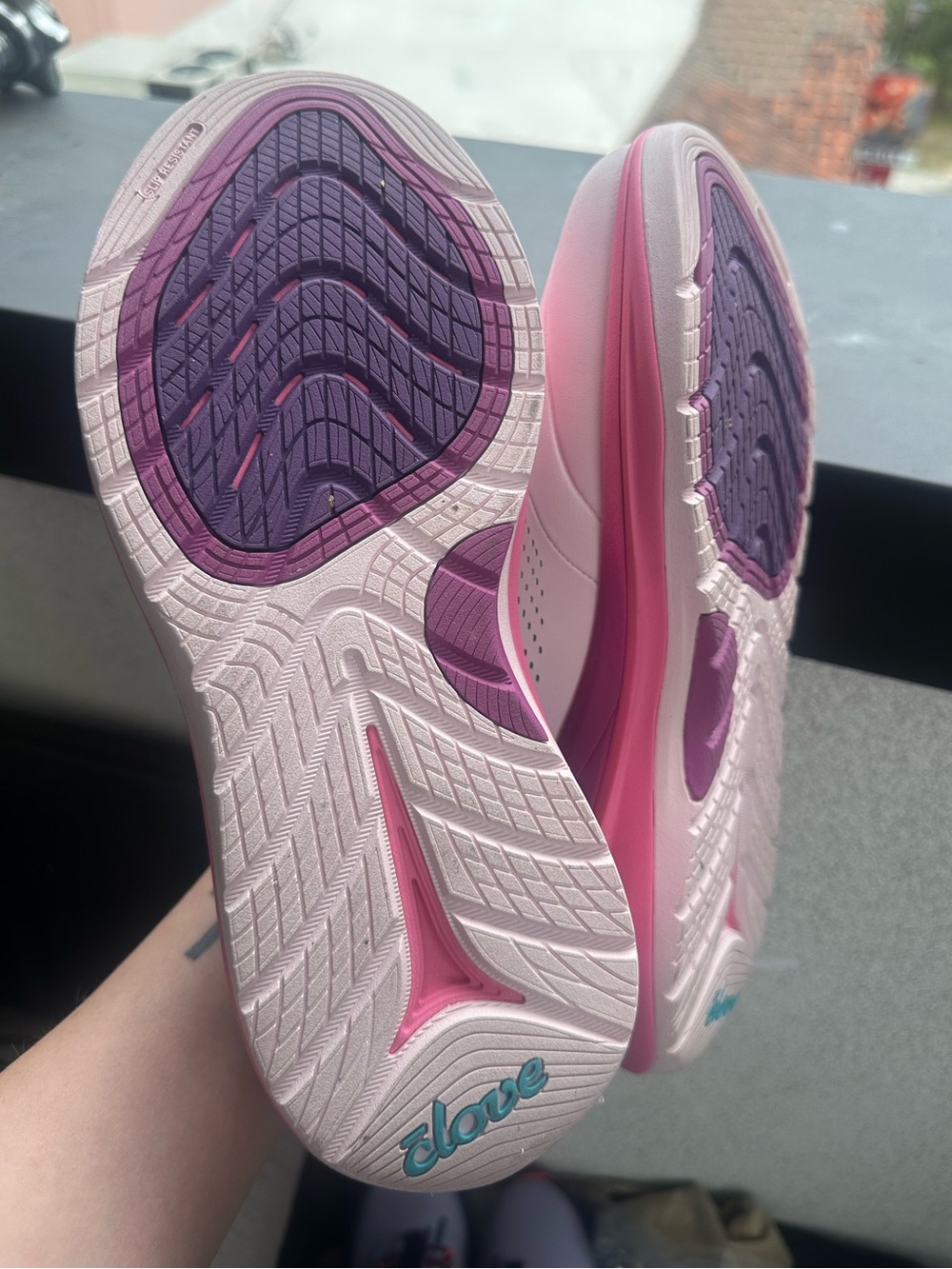 Clove Prima Pink Purple Slip Resistant Sneaker | W9.5 / M8 - Picture 8 of 10